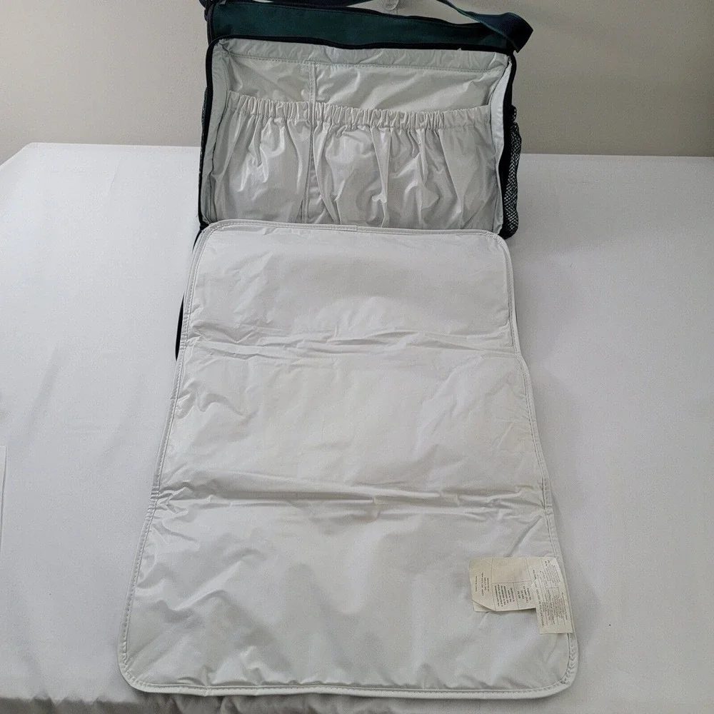 Fisher Price Diaper Bag Retro‎ 90's Vintage Baby Insulated Green w/Fold Out Pad - Picture 6 of 16